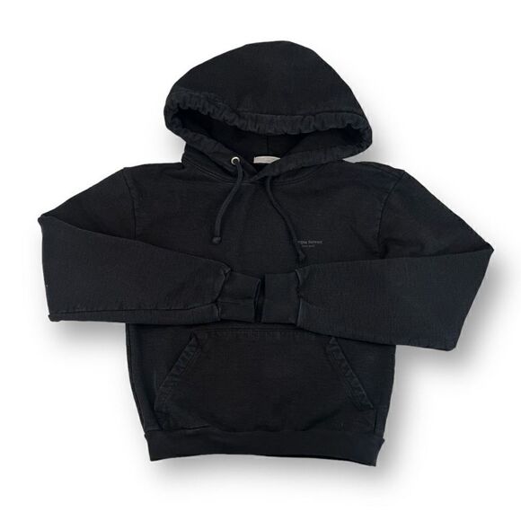 Morgan Stewart Sport Black Hoodie Size Small - Picture 1 of 6